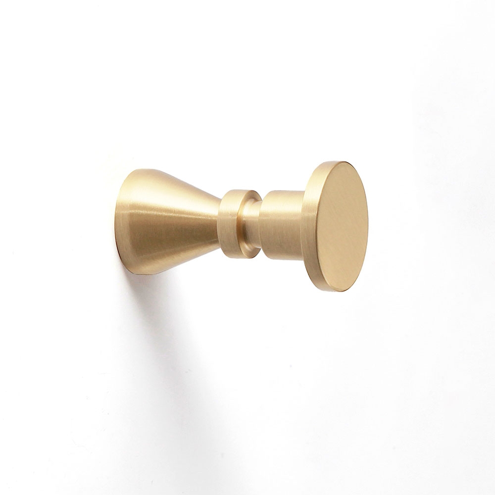 Wilson Hook - Brushed Brass
