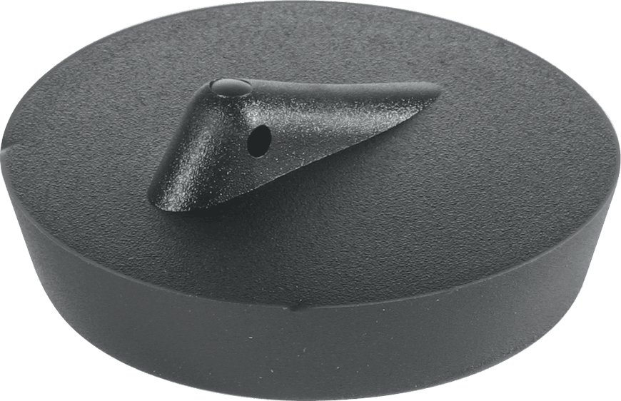 McAlpine 2" Black PVC Plug