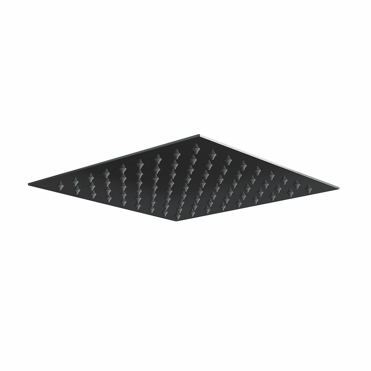 Black Square Shower Head 200mm