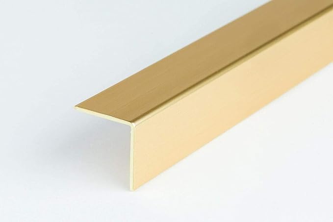 25mm Cladding Corner Guard Trim Gold