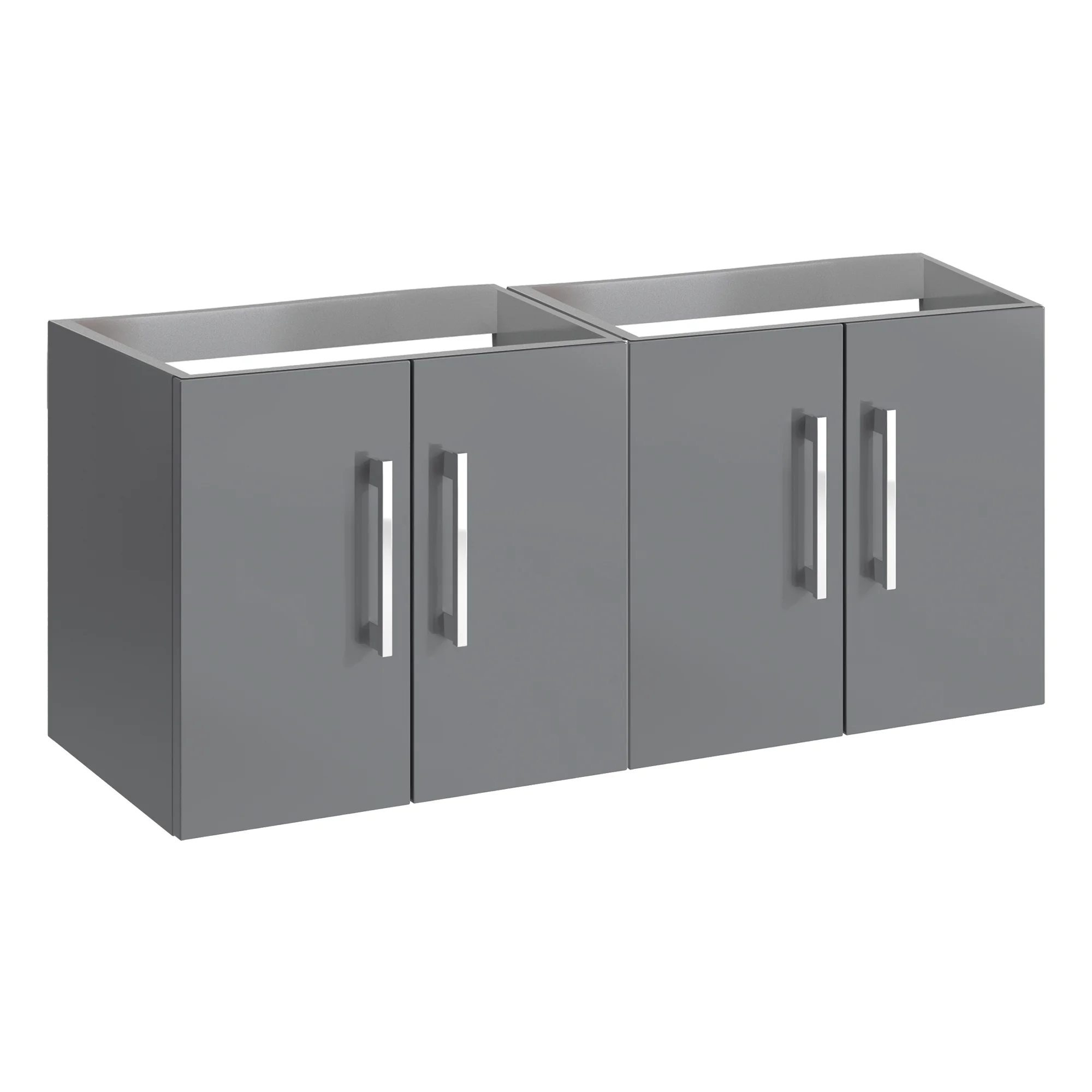 Novum Tempt 120cm Wall Hung Unit - Gloss Anthracite