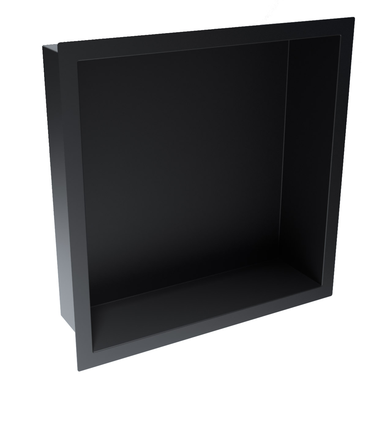 Inset Shower Niche 300x300mm Black