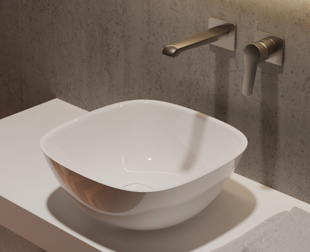 Thompson 400 x 400 Basin