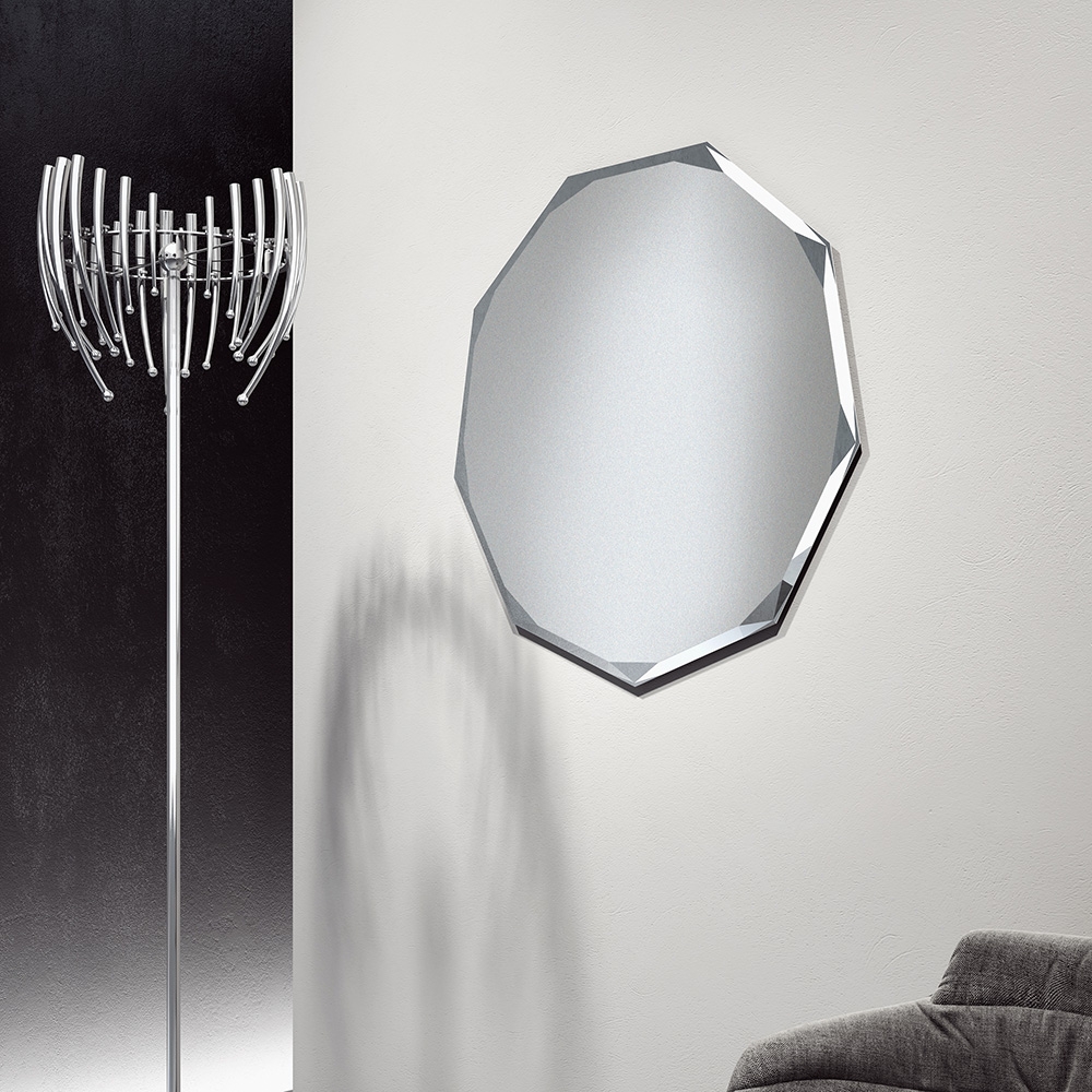 Polygon Mirror - 67x66cm