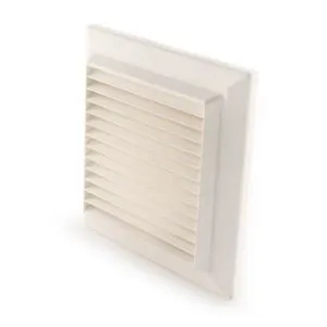 150mm Grille Flyscreen Round White