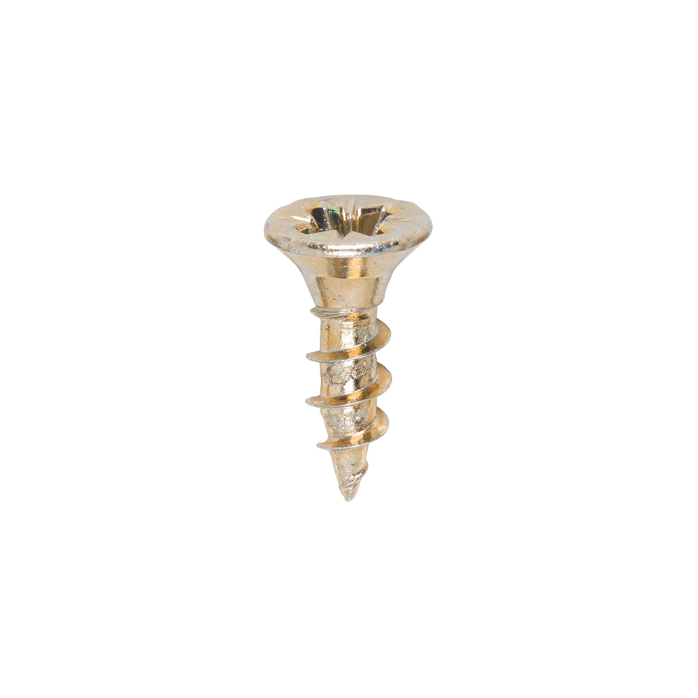 3.5 x 12 Solo Woodscrew PZ2 CSK ZYP