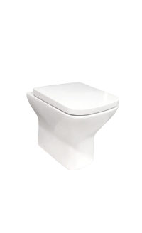 Scudo Porto Rimless Back to Wall WC Pan & Seat
