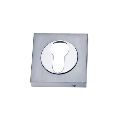 Square Euro Escutcheon (Pairs)