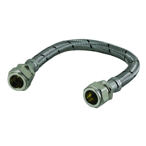 15mm x 15mm Flexible Tap Connector - 500mm
