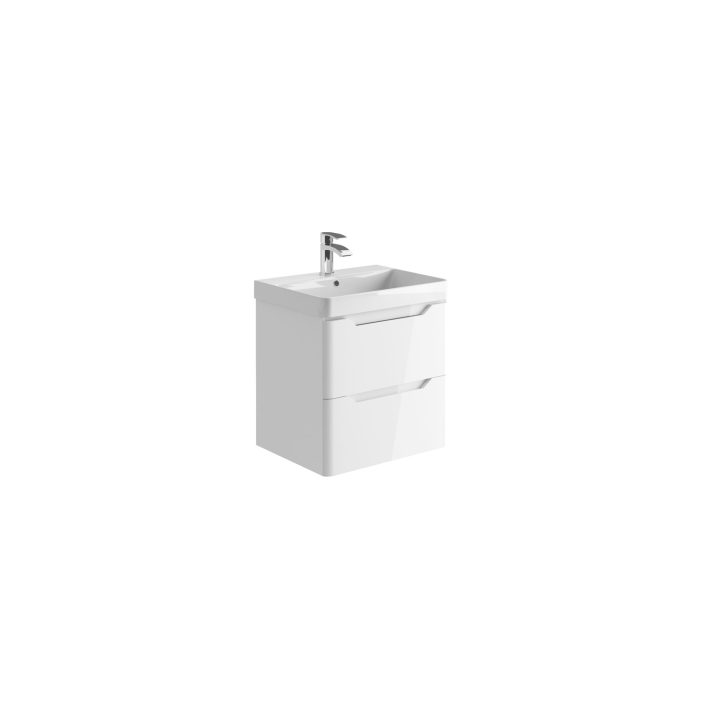 Scudo Ella Wall Unit, White — 600mm