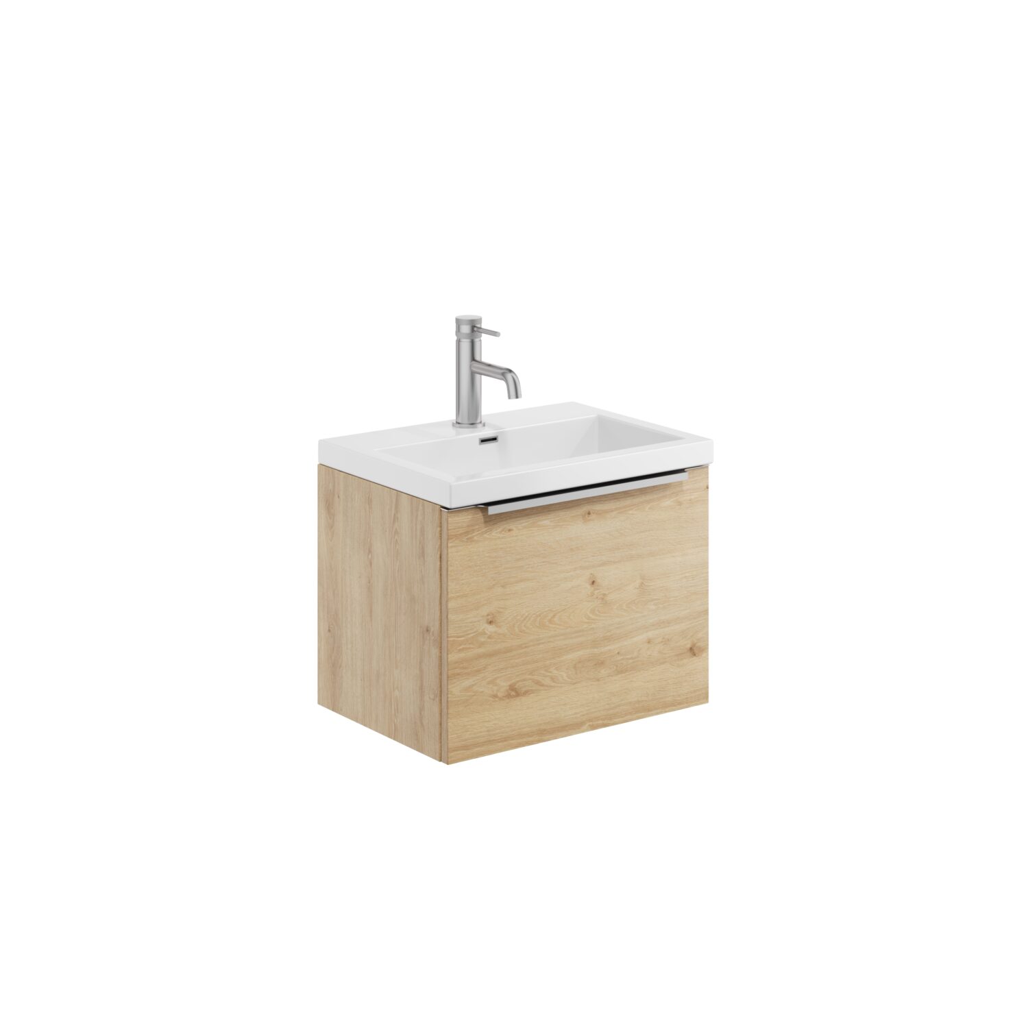 Muro 500 Basin Wall Cabinet - Davos Oak