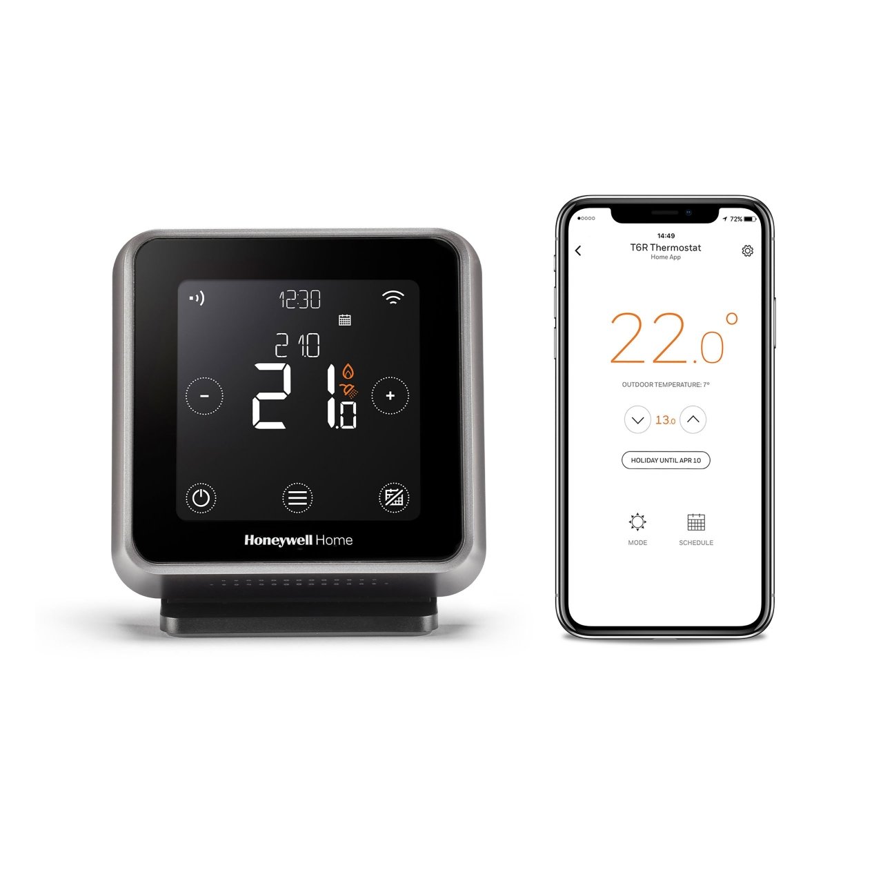 Honeywell Home T6R Wireless Smart  Thermostat Wifi App