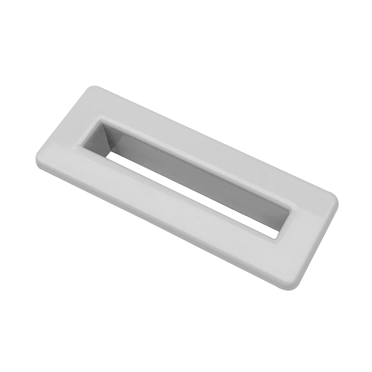 White Rectangle Overflow Insert - White
