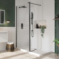 Scudo S8 Flipper Panel, Clear Glass, Black
