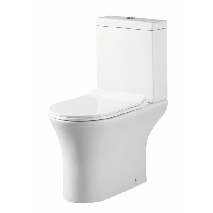 Scudo Deia 425mm Rimless Open Back WC Pan