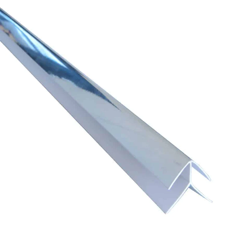 8mm Cladding External Corner Trim Chrome