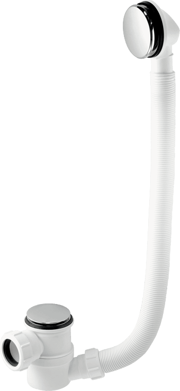 McAlpine 1 1/2" Bath Trap With Top Access Chrome