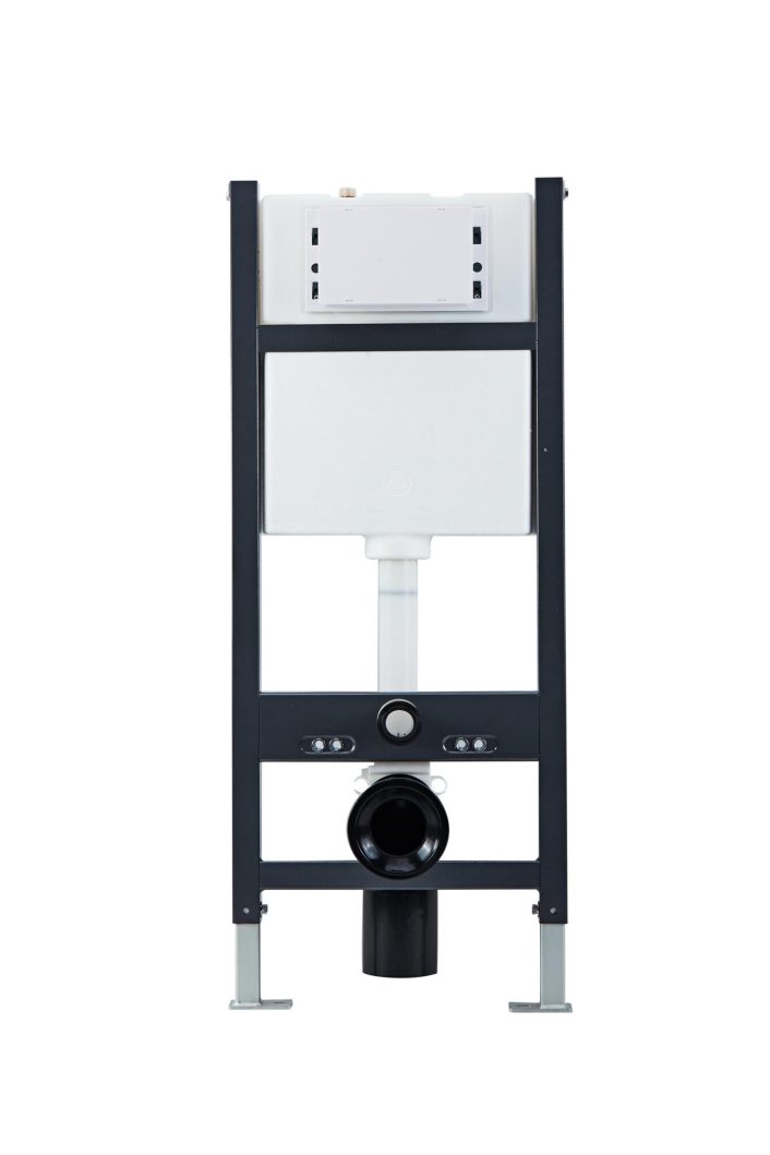 Scudo Aureon™ Wall-Hung Toilet Frame & Pneumatic Concealed Cistern