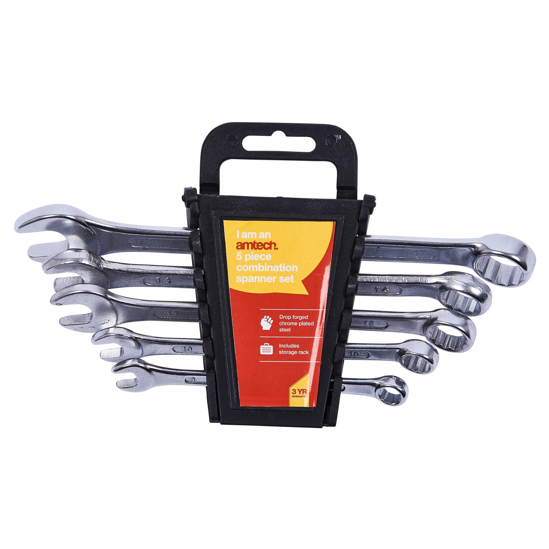 5 Piece Combination Spanner Set