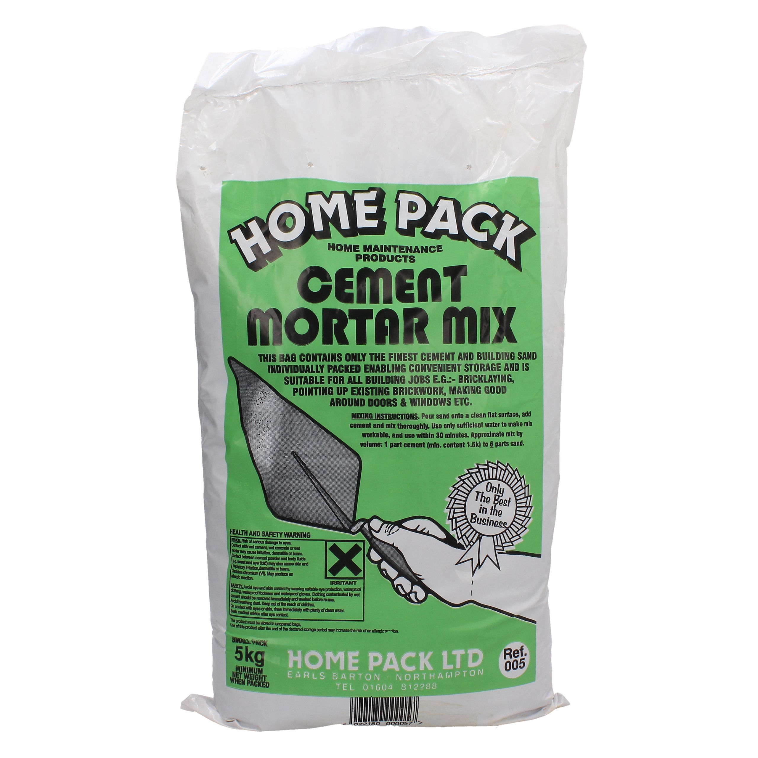 Home Pack 5KG Sand/Cement Mortar Mix
