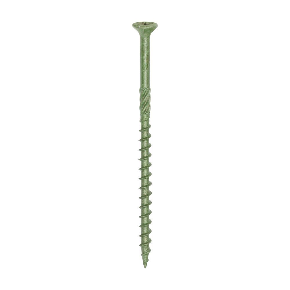 4.5 x 80 Decking Screw PZ2 - Green