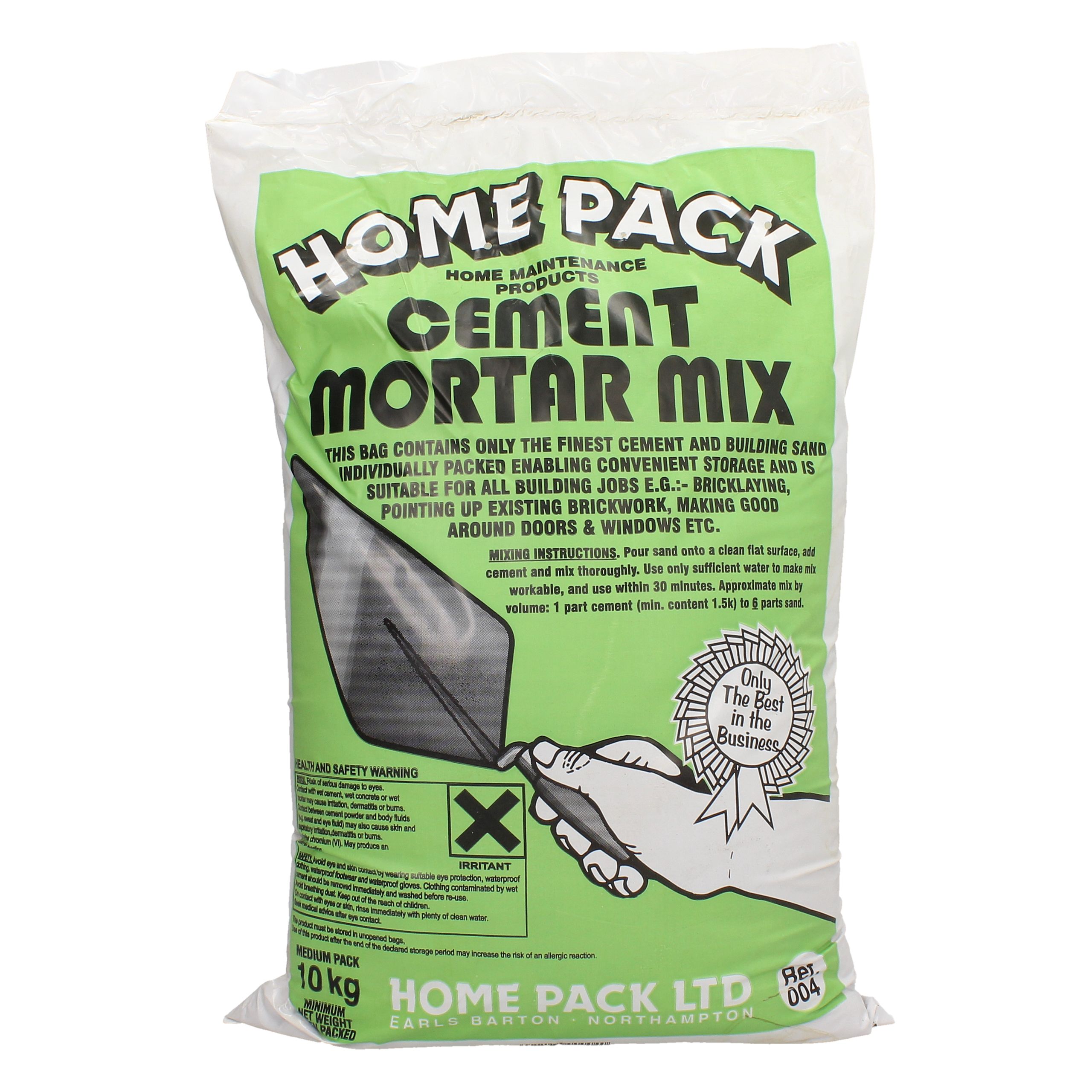 Home Pack 10KG Sand/Cement Mortar Mix