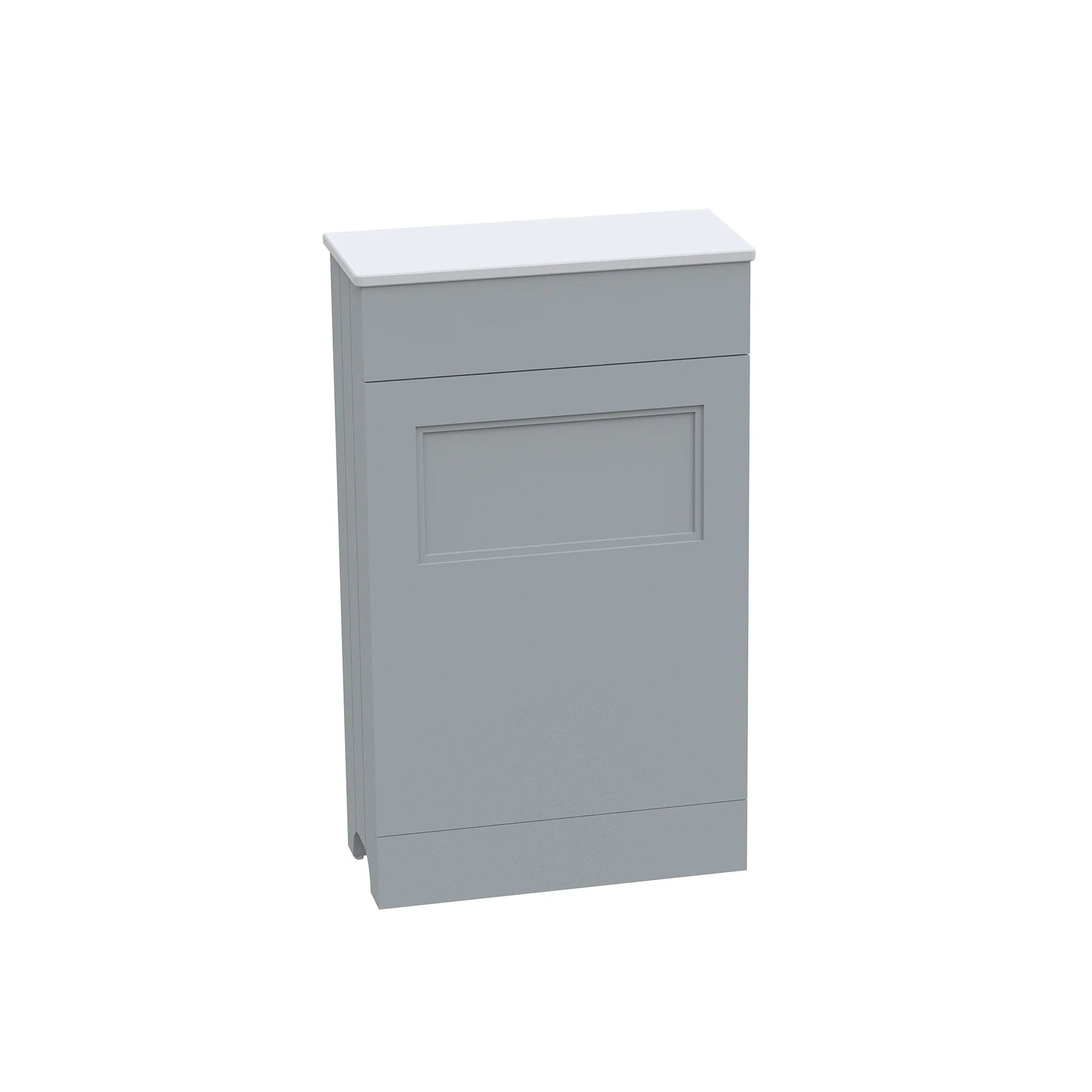 Kingsbury 50cm Back to Wall WC Unit - Dove Grey