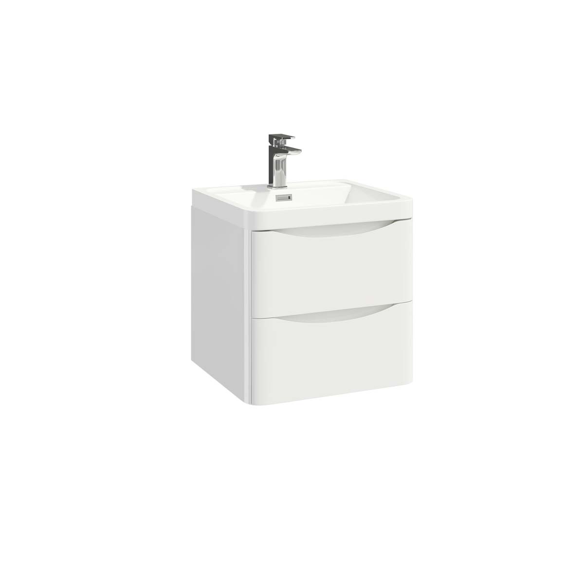 Bella 500 Wall Cabinet - High Gloss White