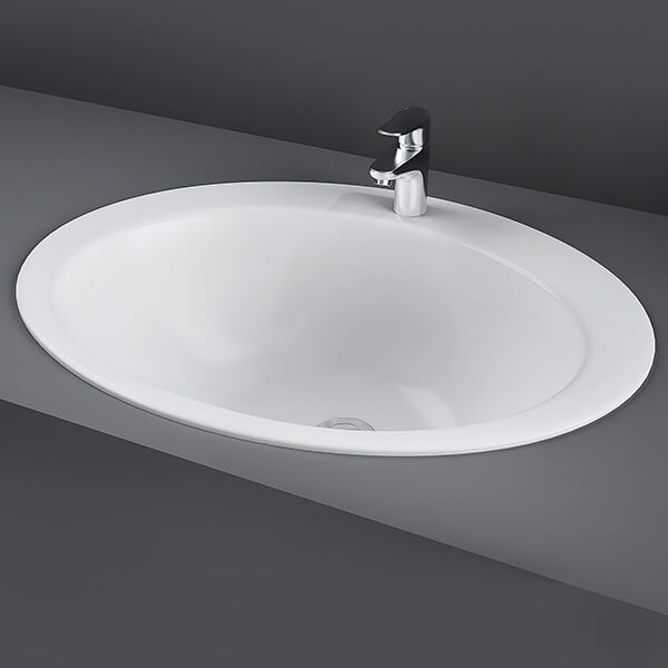 RAK Jessica 53cm Over Counter Wash Basin 1th