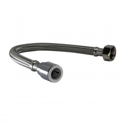 15 x 1/2" Flexi Tap Connector Pushfit 300mm long