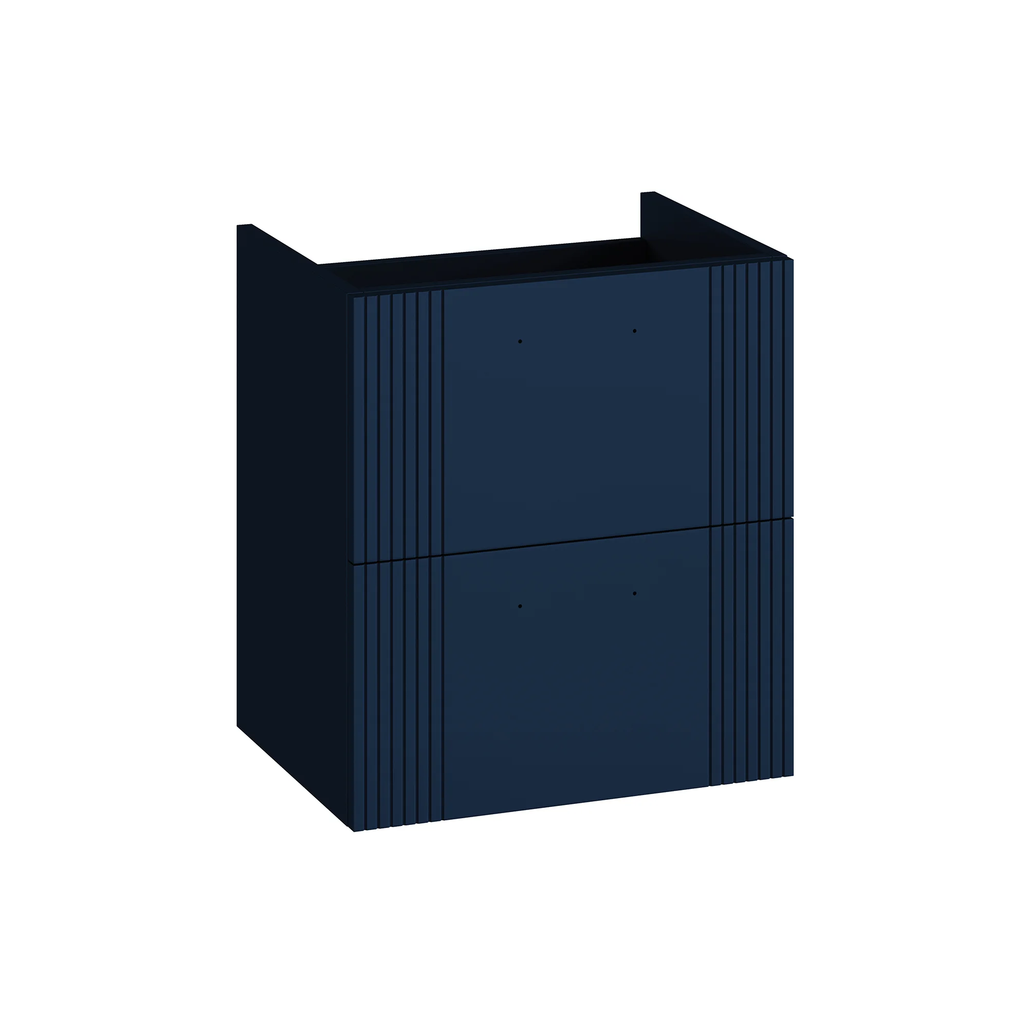 Fabrica 60cm Wall Hung Unit - Midnight Blue