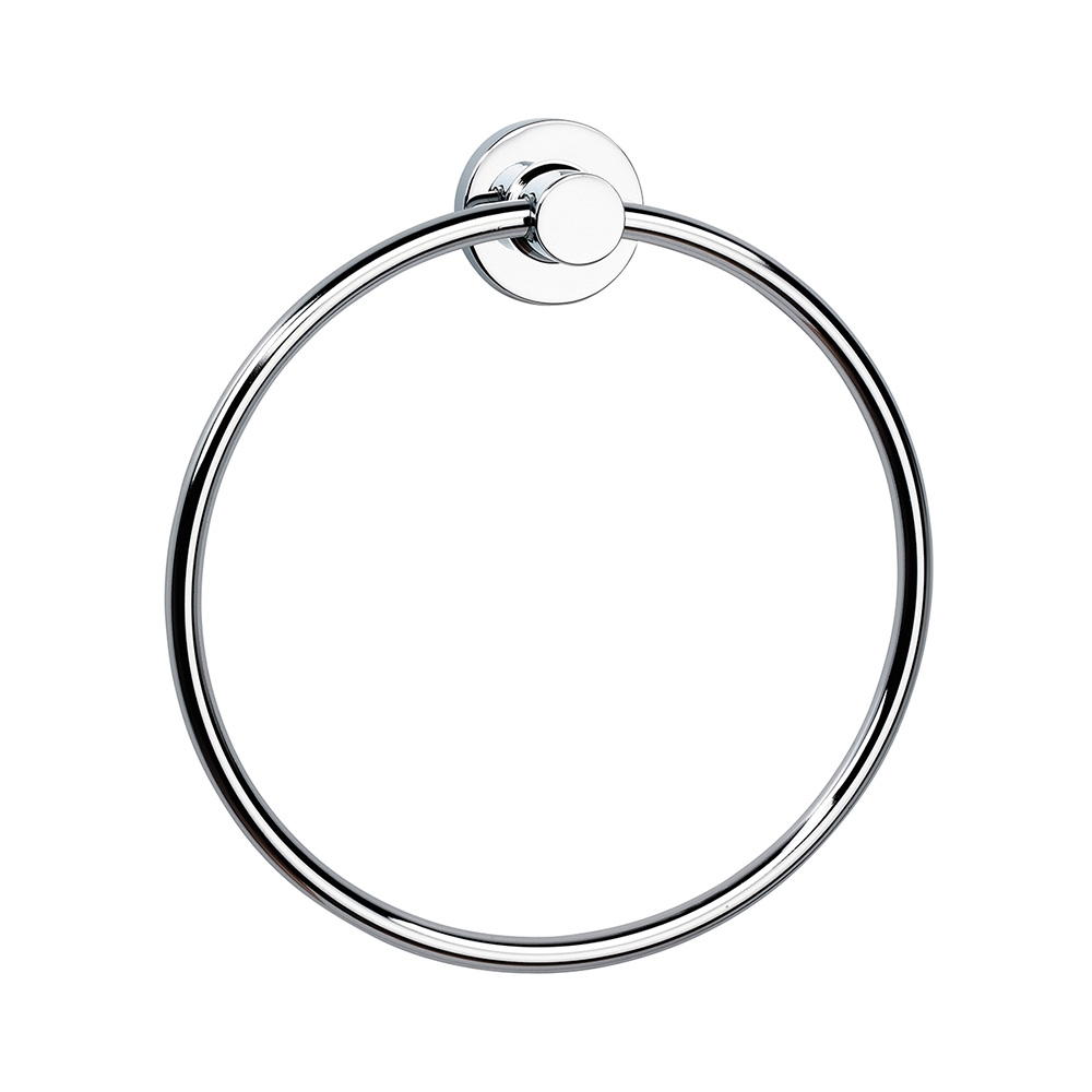 Tecno Project Towel Ring - Chrome