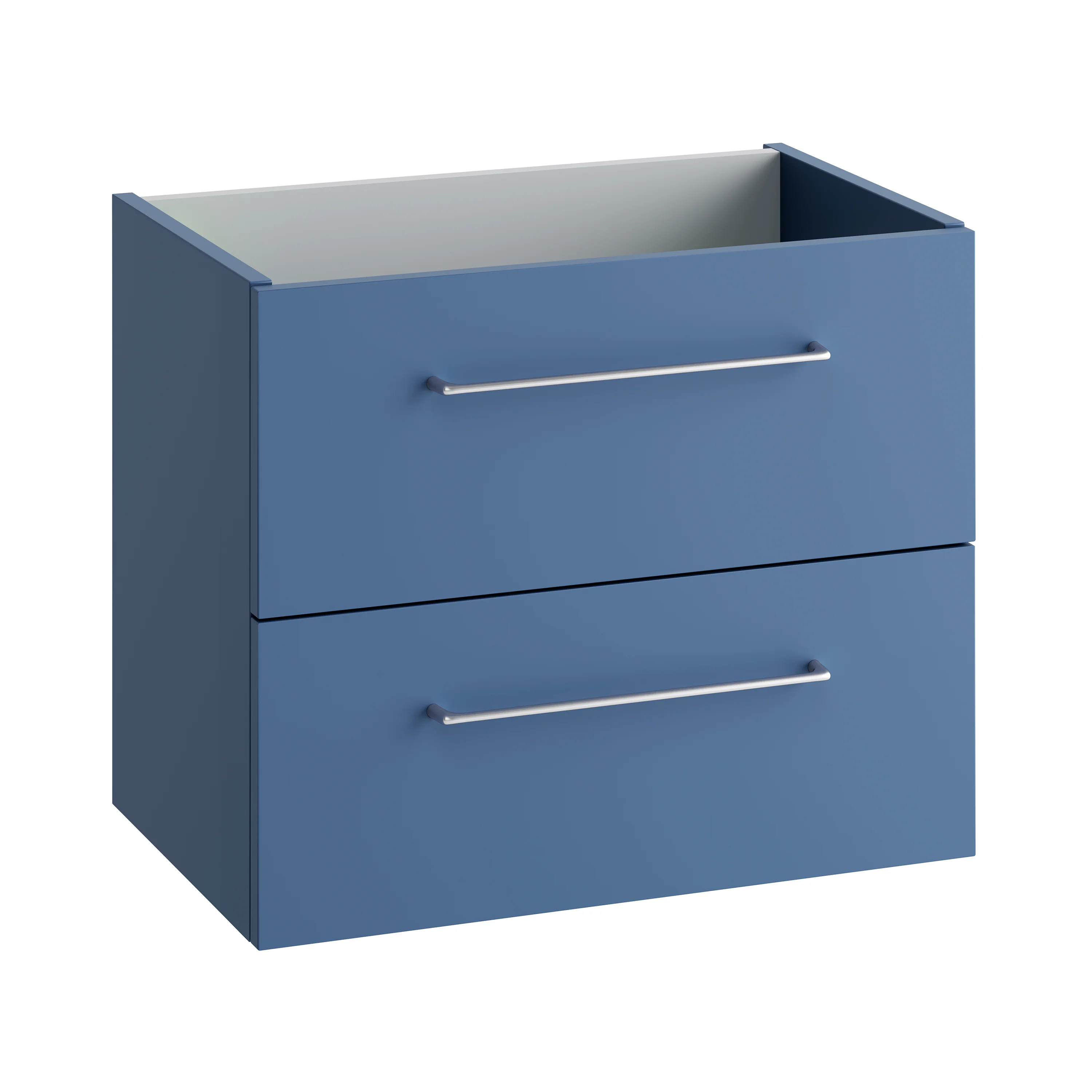 Tranquil 50cm Wall Hung Unit - Matt Blue