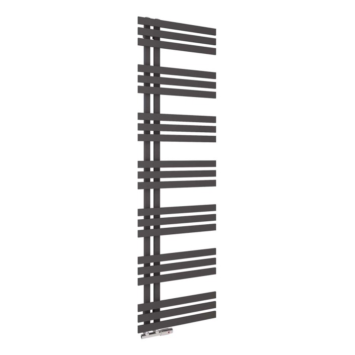 Scudo Elizabeth Designer Towel Rail, 1800 x 500 — Anthracite