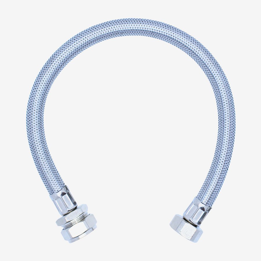 Flexible Hose 3/4" x 22mm - 500mm Long