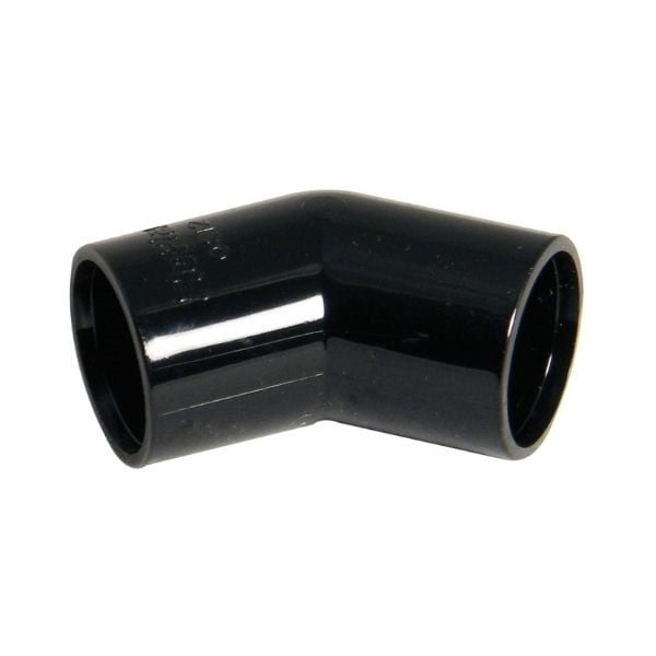 21.5mm Overflow 135� (45�) Bend Black