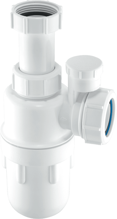 McAlpine 1 1/4" Adj Anti-Syphon Bottle Trap