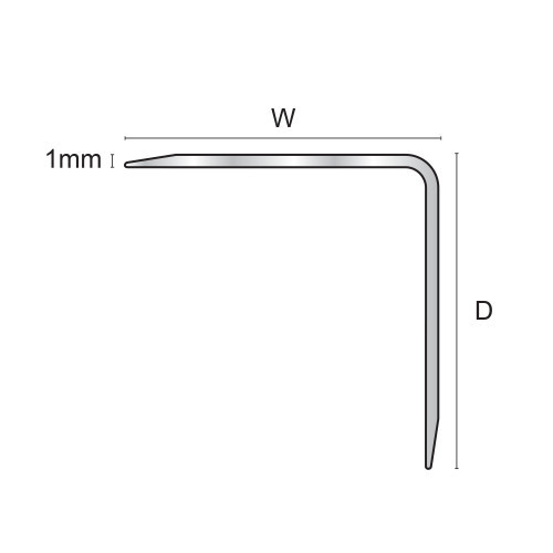 Genesis Aluminium Retro-Fit Corner Protector