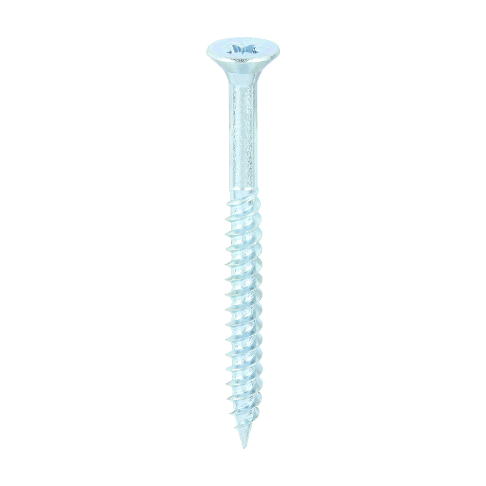 12 x 2 1/2 Twin Woodscrew PZ3 CSK Zinc