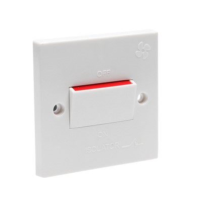 10A Fan Switch 3 Pole Isolator - ASTA