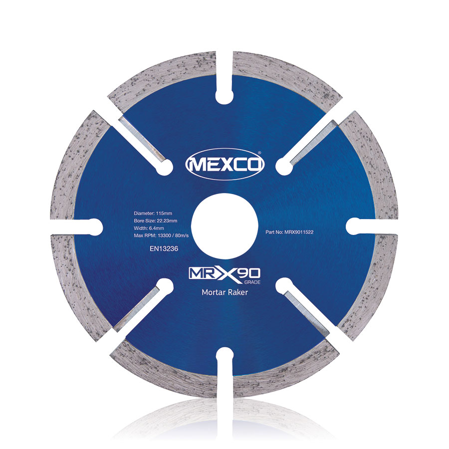 Mexco 115mm Diamond Blade Morter Raker X90