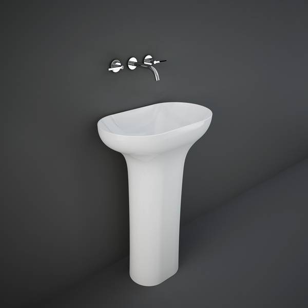 RAK Des Freestanding Wash Basin 1th 600x350mm