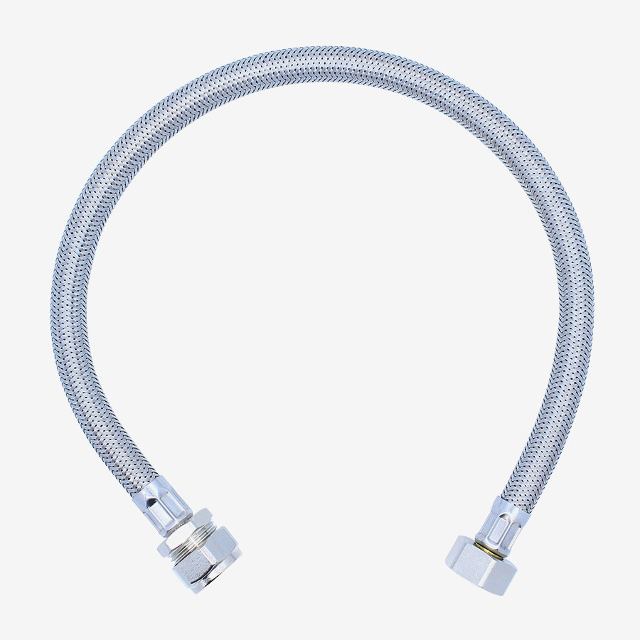 Flexible  Hose 1/2" x 15mm - 500mm Long