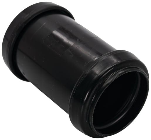 Floplast 32mm Straight Coupling Push-Fit Black (WP07B)