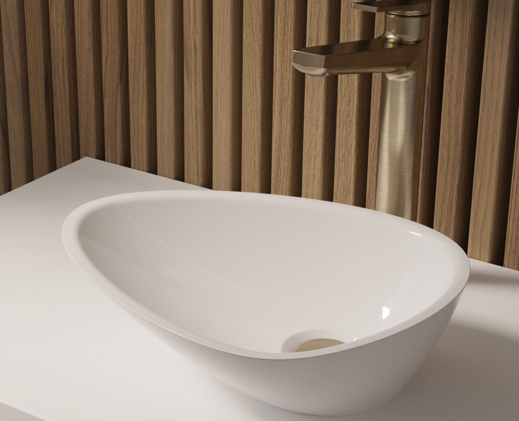 Pebble 335 x 285 Basin