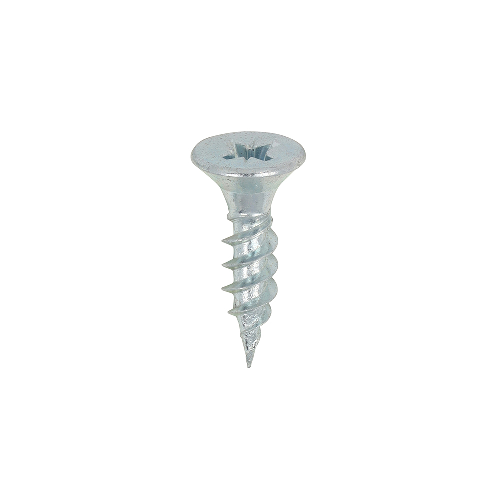 10 x 3/4 Twin Woodscrew PZ2 CSK Zinc