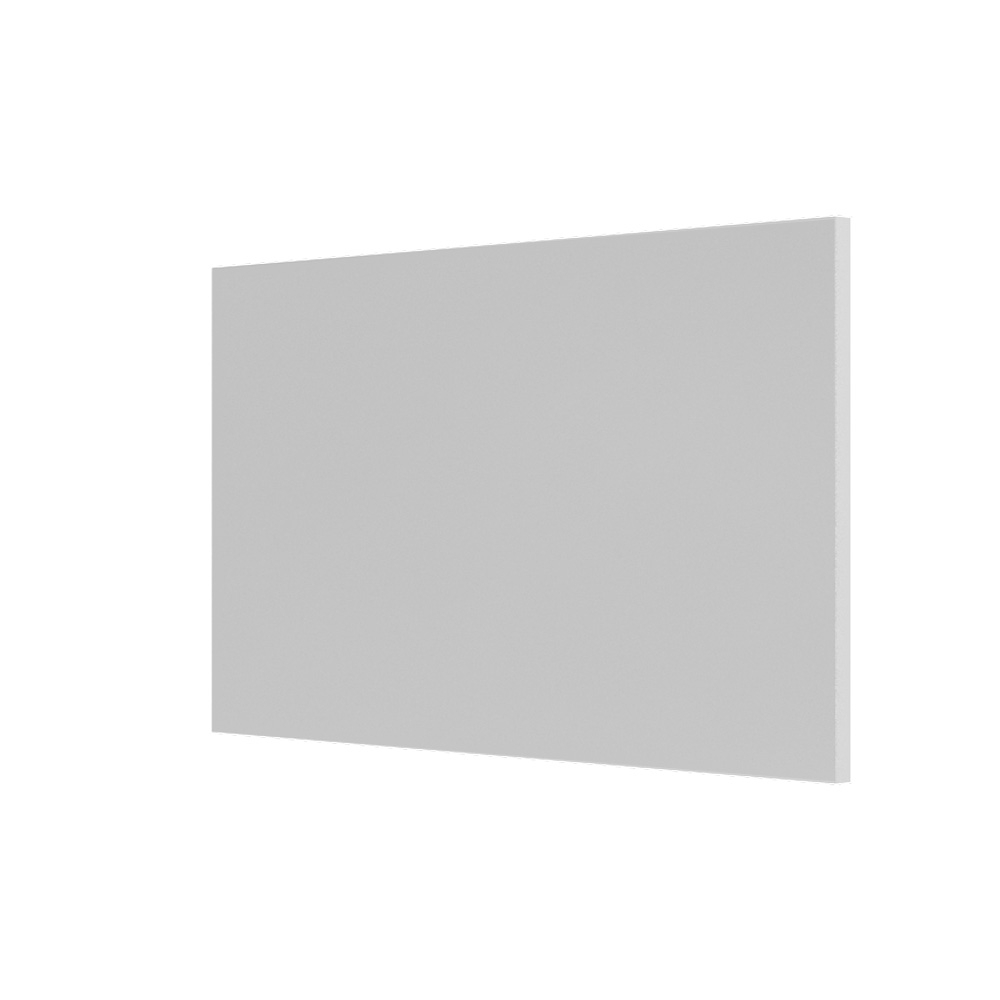 Tate Rectangular Mirror 120 White - 120x70cm