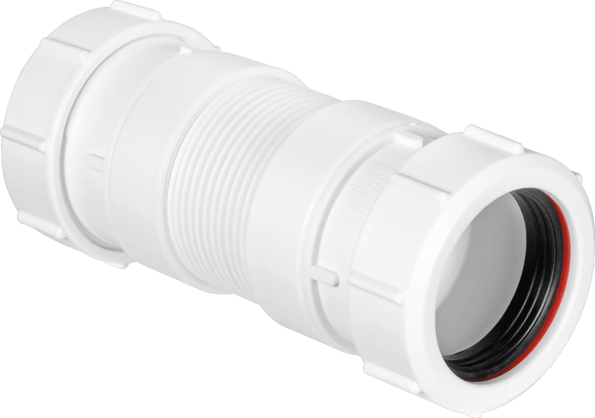 McAlpine 1 1/2" x 1 1/2" Universal Compression Flexible Connector