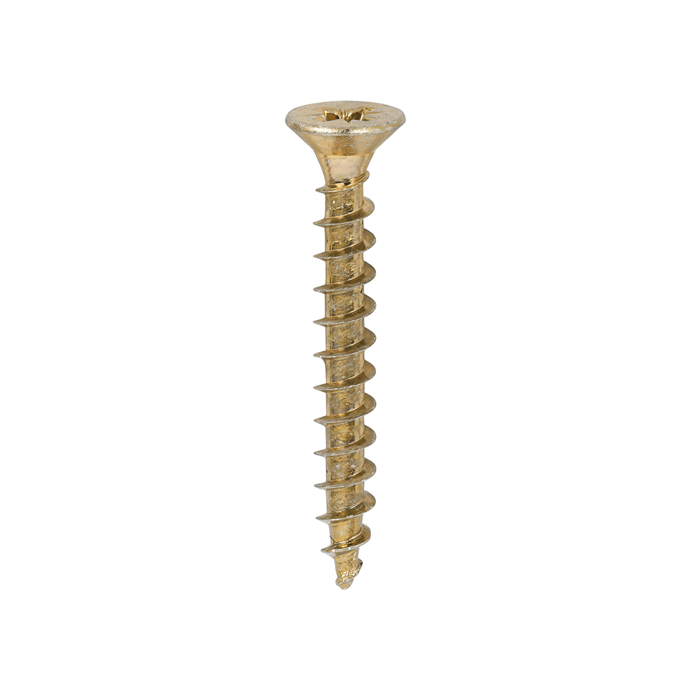 5.0 x 40 Solo Woodscrew PZ2 CSK ZYP