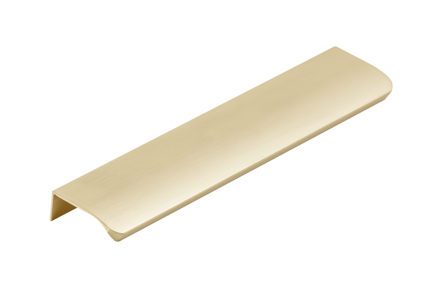 Flat 200mm Handle Brushed Brass
